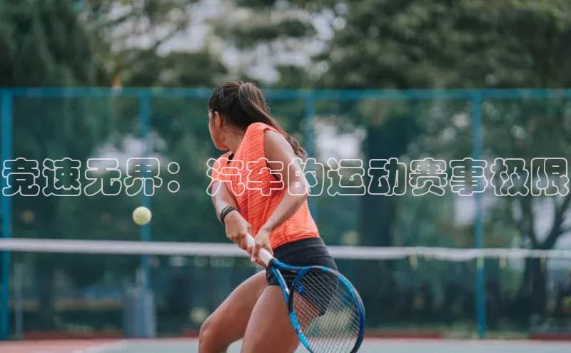 竞速无界：汽车的运动赛事极限